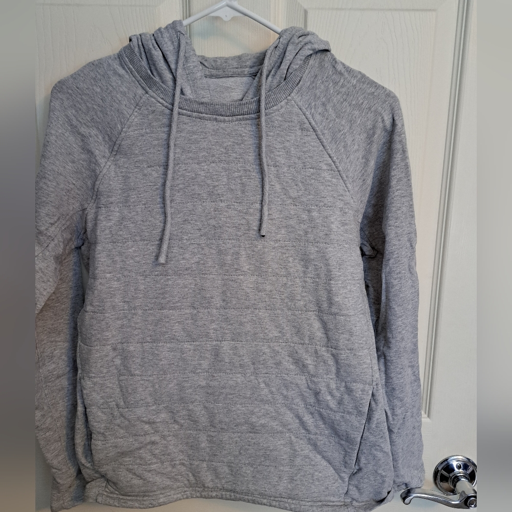 Zyia Gray Combo Pocket Sweatshirt